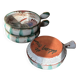 3 Vallauris fondue pots with thistle decoration by Etienne Daniel