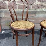 Suite de 4 chaises viennoise bistrot