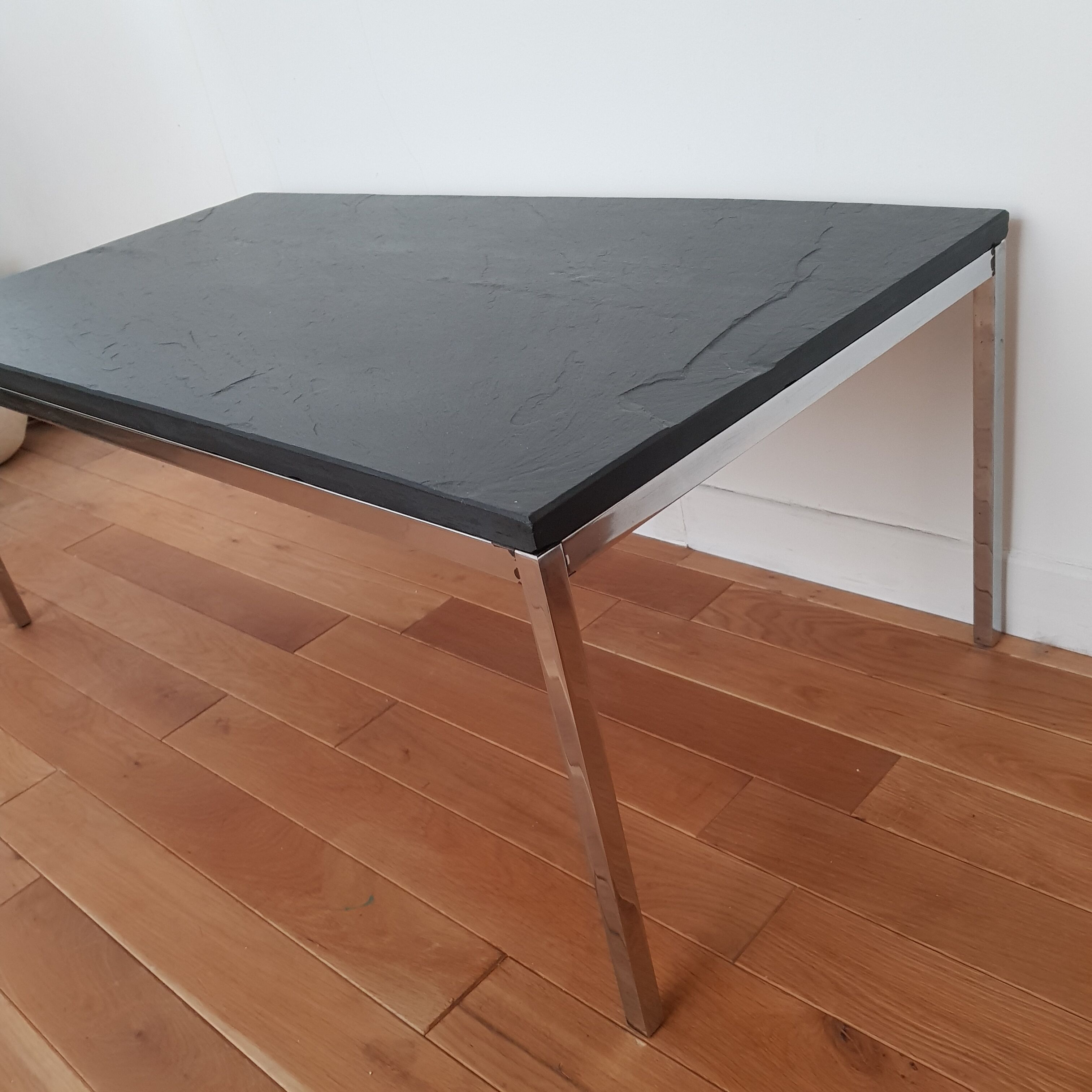 Florence Knoll's slate coffee table