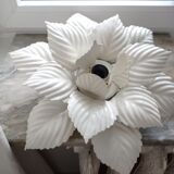 Vintage flower wall lamp or ceiling lamp