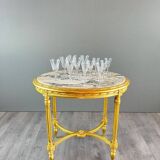 Saint Louis Crystal Glass Service, Cerdagne Pattern, 20th Century