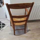 Chair mulched in cherry