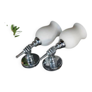 Paire d'appliques murales - forme