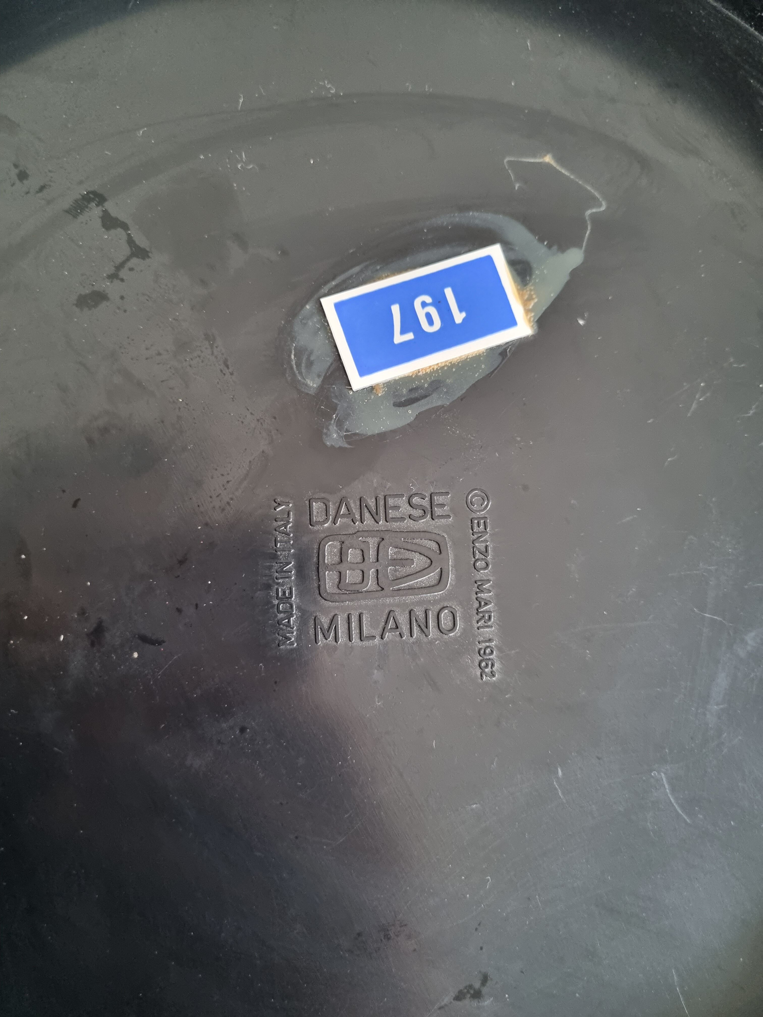 Umbrella stand by Enzo Mari for Danese