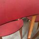 Set de 4 chaises bistrot vintage, années 50 (Taille adulte)