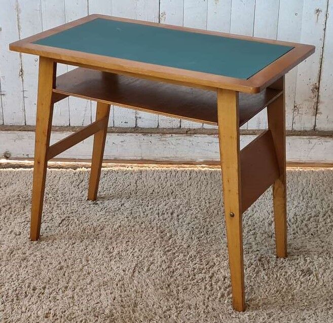 Vintage desk and school chair