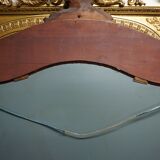 Mahoney carved large mirror 110x180cm