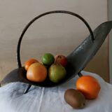 Sculptural cut in hammered iron year 50