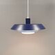 Lampe suspendue, conçue par Bent Karlby pour la société danoise LYFA en 1968, modèle Troika.