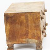 Meuble bois à tiroirs