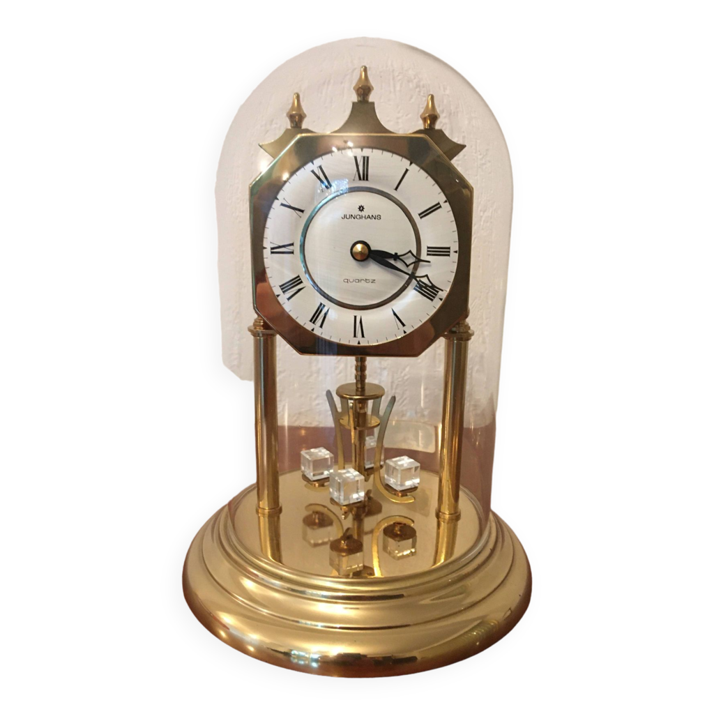 Pendule 400 jours quartz Junghans Swarovski Selency
