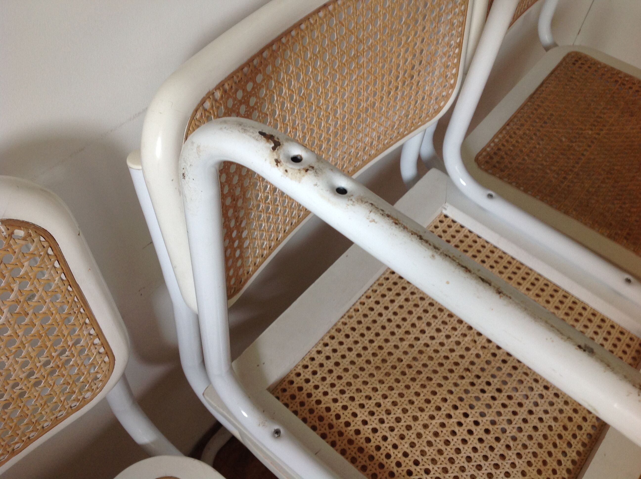 4 chairs of Breuer b32