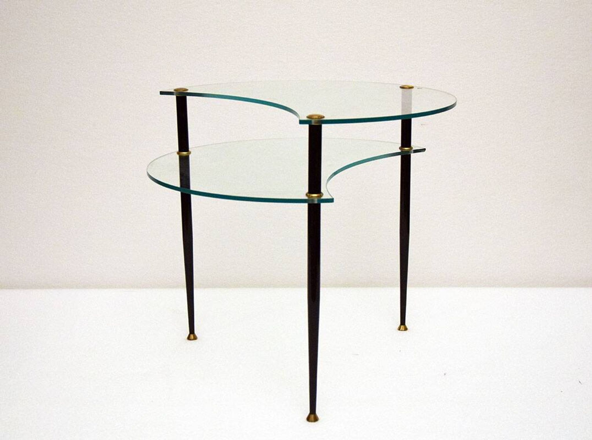 Edoardo Poli asymmetrical coffee table for Vitrex, 196