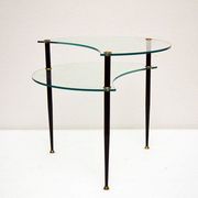 Edoardo Poli asymmetrical coffee table for Vitrex, 196