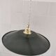 Suspension enamel iron plate old black