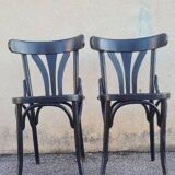 Pair of Fischel bistro chairs