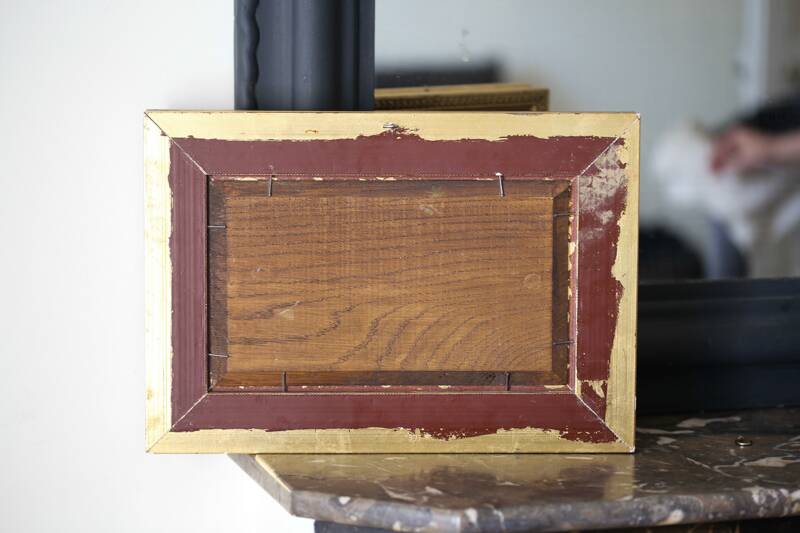 Bazil (20th century) oil on panel 'French boats setting out to sea'