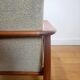 Vintage lounge chair in teak by Carl Straub, 1960