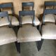 Chaises art déco