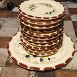 Vintage dessert plates