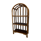 Rattan bookcase