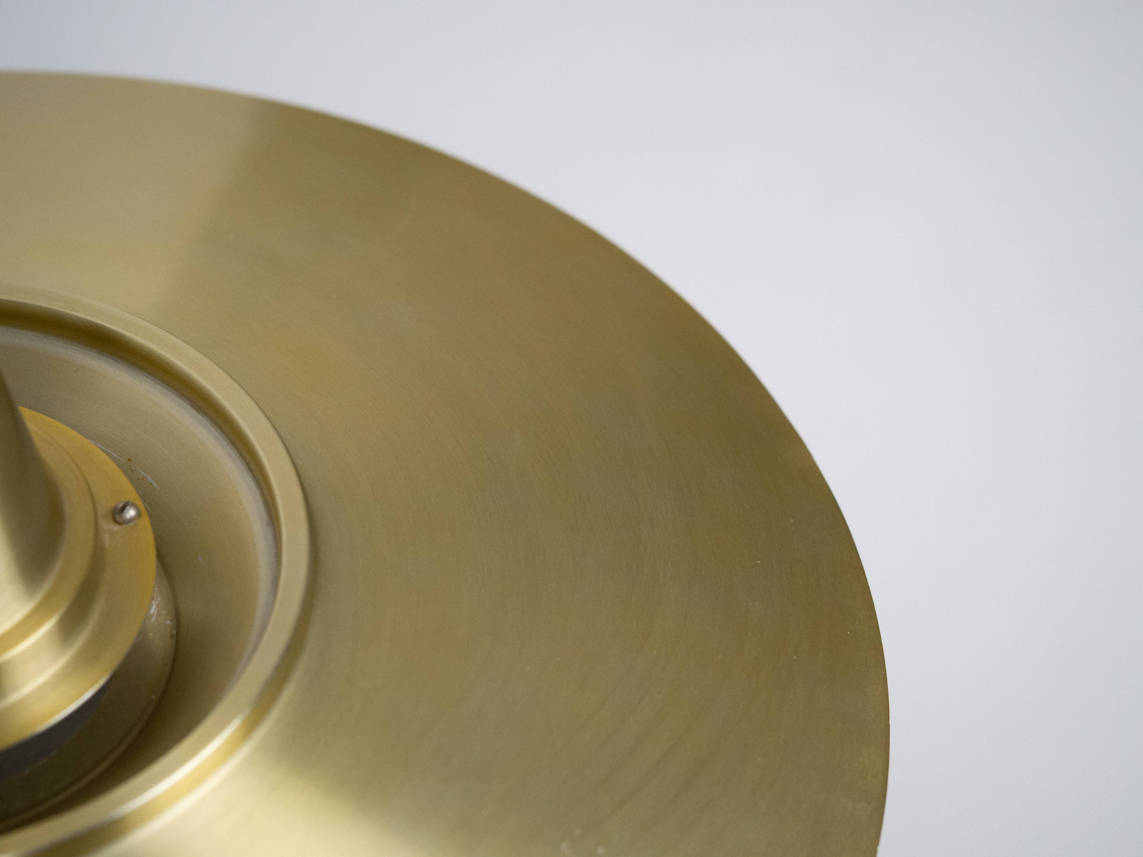 Danish vintage pendant lamp Superlight by David Mogensen. 1980s