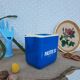 Vintage pastis 51 blue plastic decanter