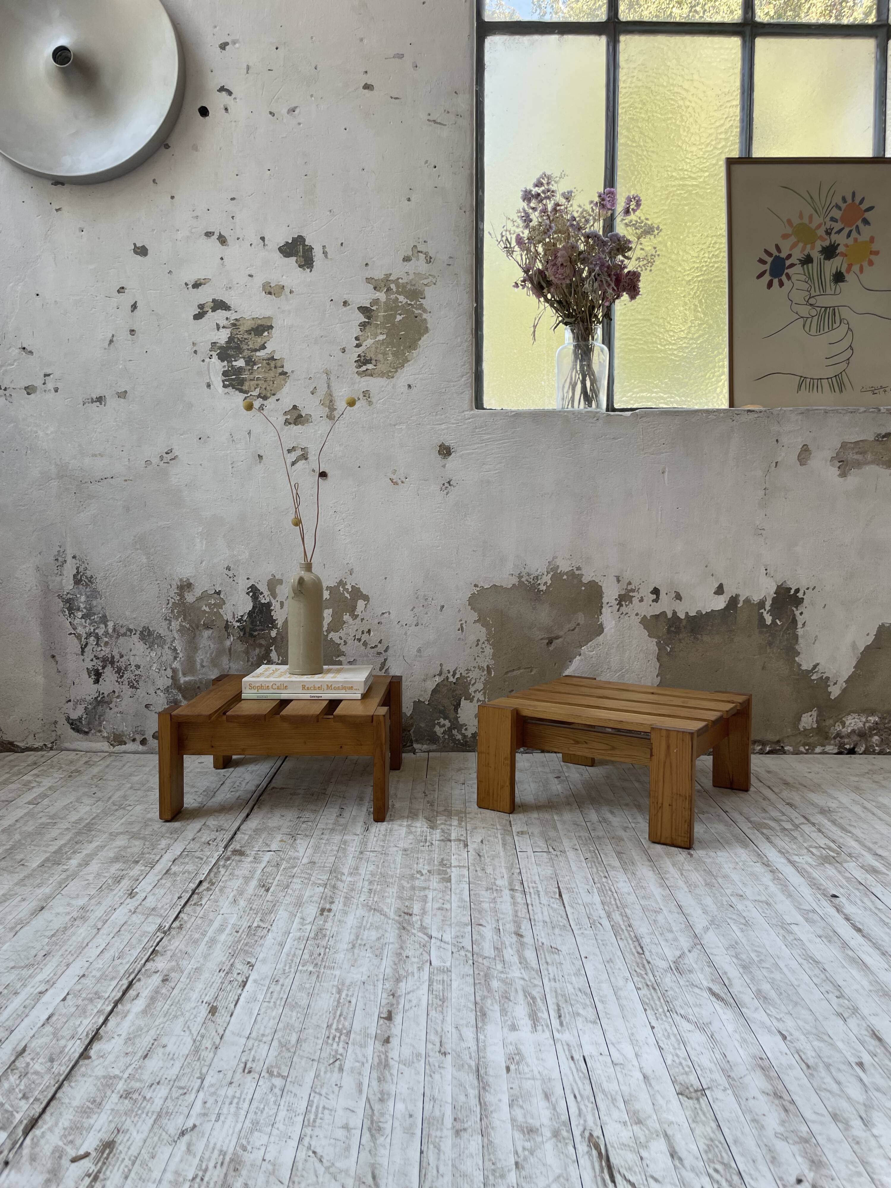 End stools for sofas pine mountain furniture 1960