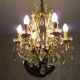 Bronze grapefruit chandelier