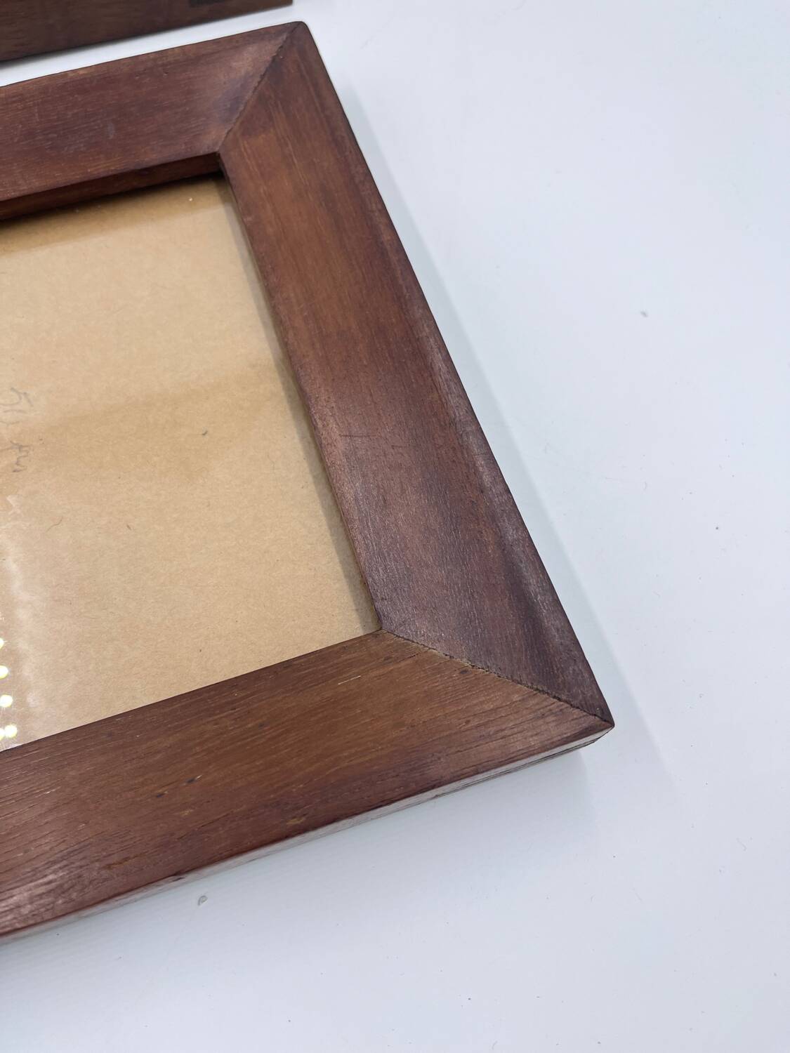 Duo of wooden frames