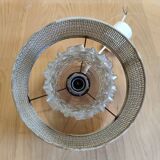 Glass suspension with or without lampshade