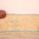 Peach Vintage Moroccan Rug 144 x 270 cm, Berber Wool Rug, Handmade Boho Rug