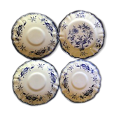 Lot de 4 assiettes vintage