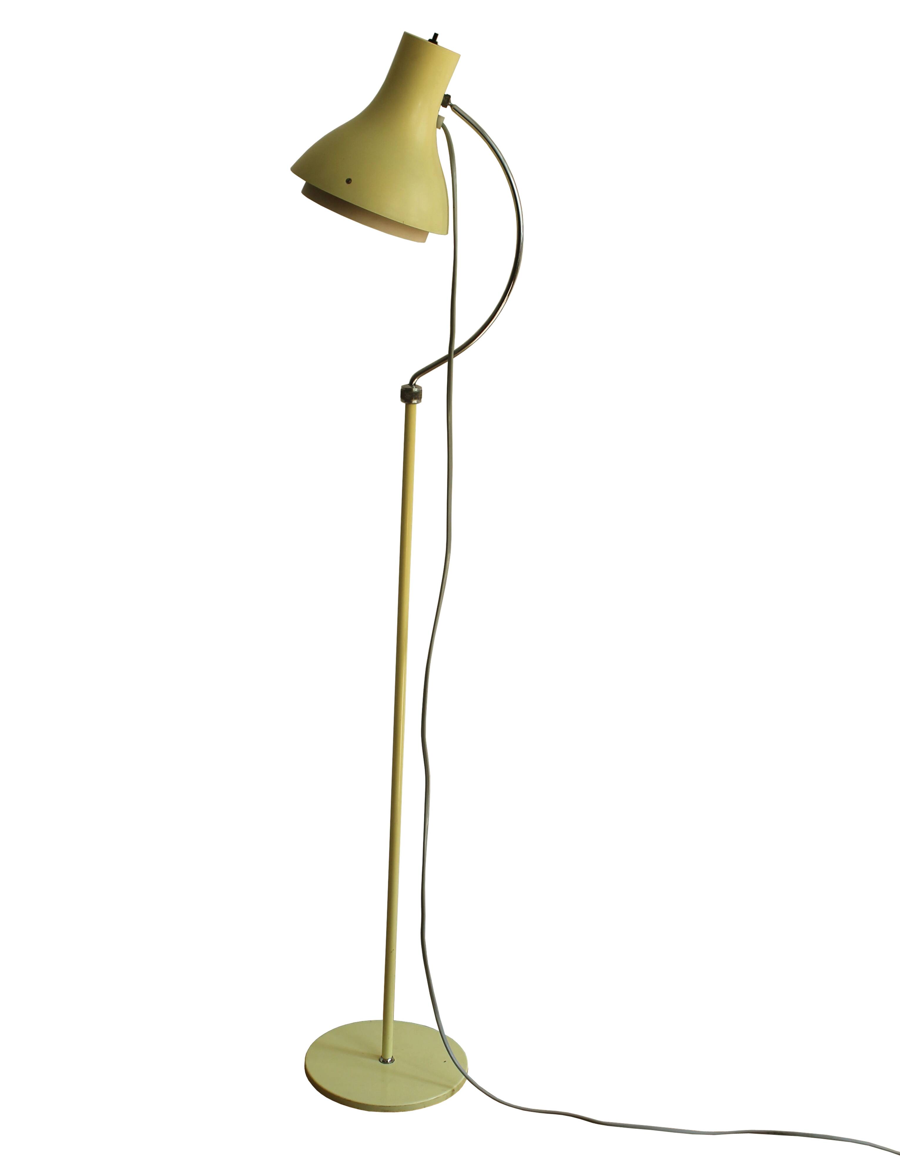 1960's Mid Century Floor Lamp by Josef Hurka