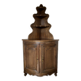 Corner neo louis xv oak corner furniture french vintage mid century alsatian alsace