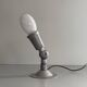 Adjustable head table lamp in aluminium by Philips, 1960s, Germany