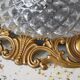 Ceiling lamp brass and vintage glass Foundry Ghidini