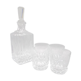 Service in crystal whisky