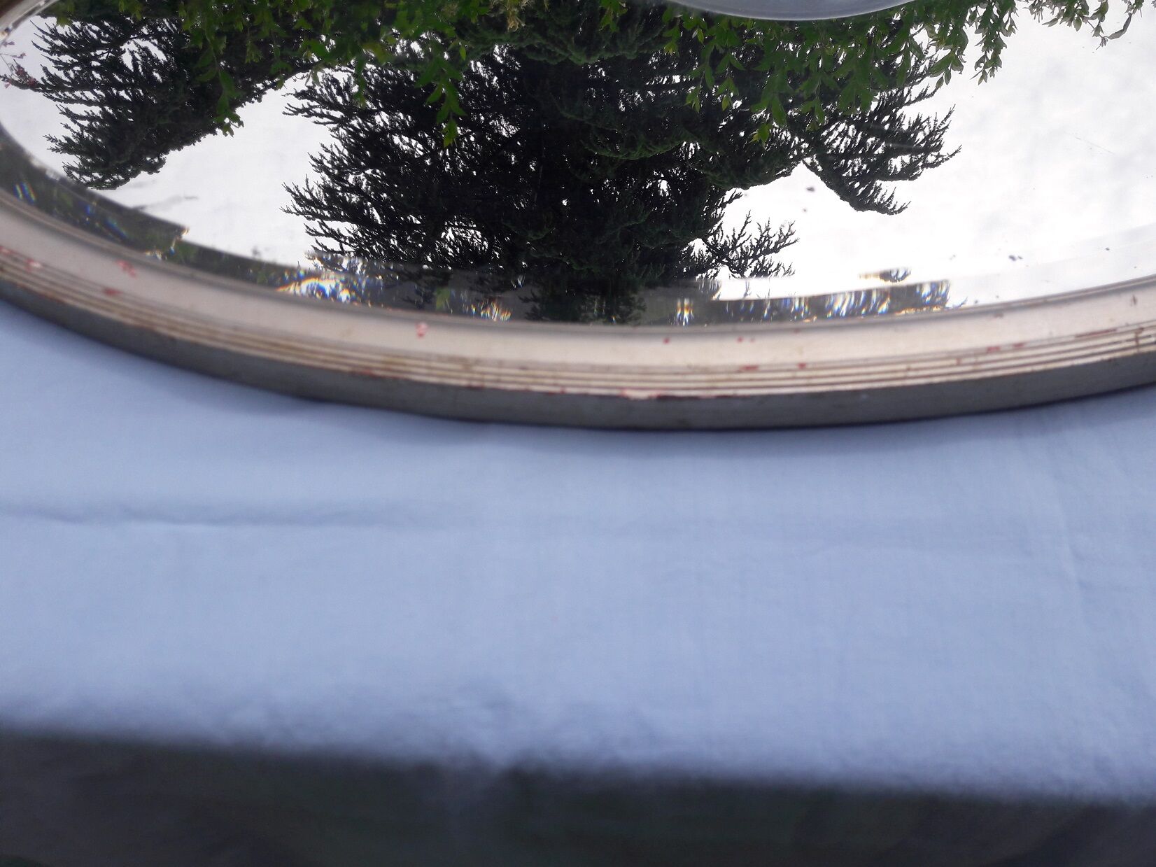 Oval mirror 38 x 65 cm