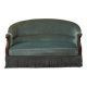 Green velvet toad sofa