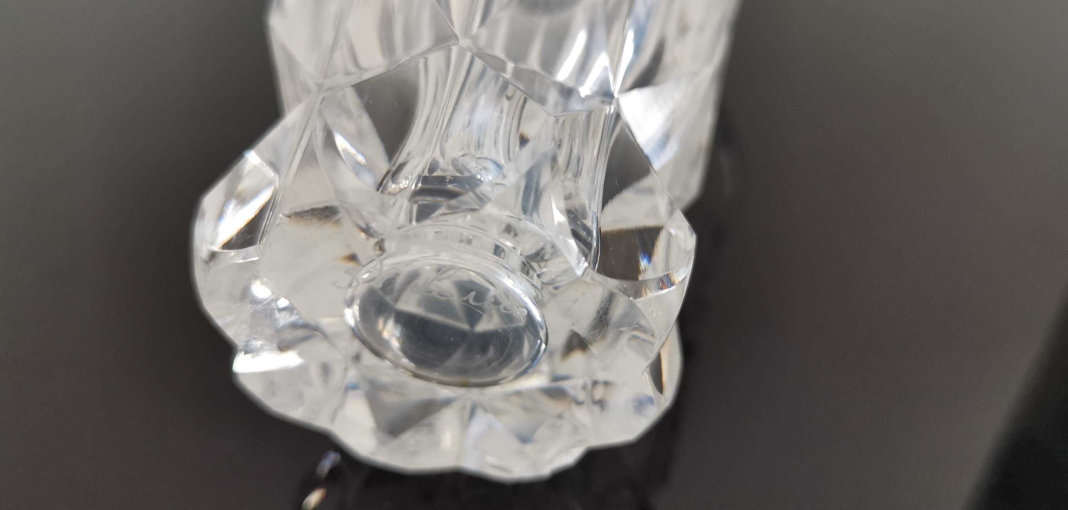 Vase en cristal St Louis