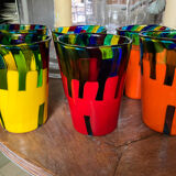 Verres  Murano/gobelets