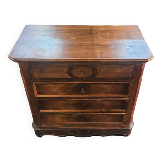 Rosewood chest of drawers