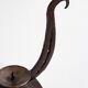 Zoomorphic wrought iron candle holder, France, 1950s