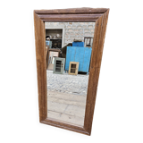 Burmese teak mirror