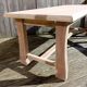 Table de ferme bois brut