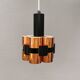 A pendant lamp, designed by Danish Werner Schou 1960-70s.