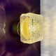 Vintage square globe wall or ceiling light in moulded glass