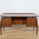 Mid-Century Freestanding Teak Desk, 1960s