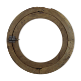 Window round porthole oak